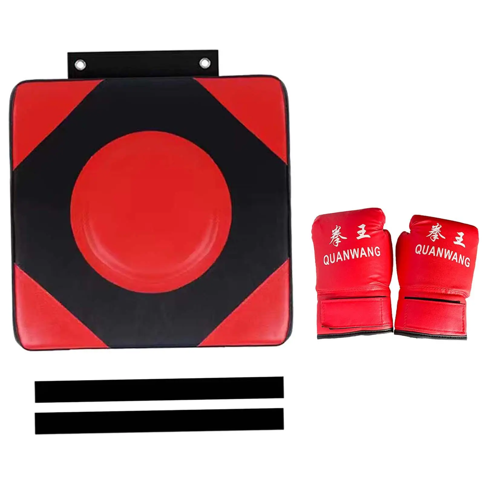 Boxing Wall Target Focus Target with Gloves Strike Fighting Pad Wall Punching Pad Boxing Trainer for Exercise Gym Home