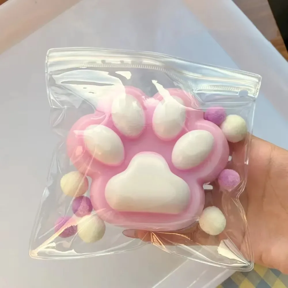New Squishy Jelly Cat Paw Super Large Soft Squeeze Toy Slow Rebound TPR Pinch Decompression Toy Children Gift 5