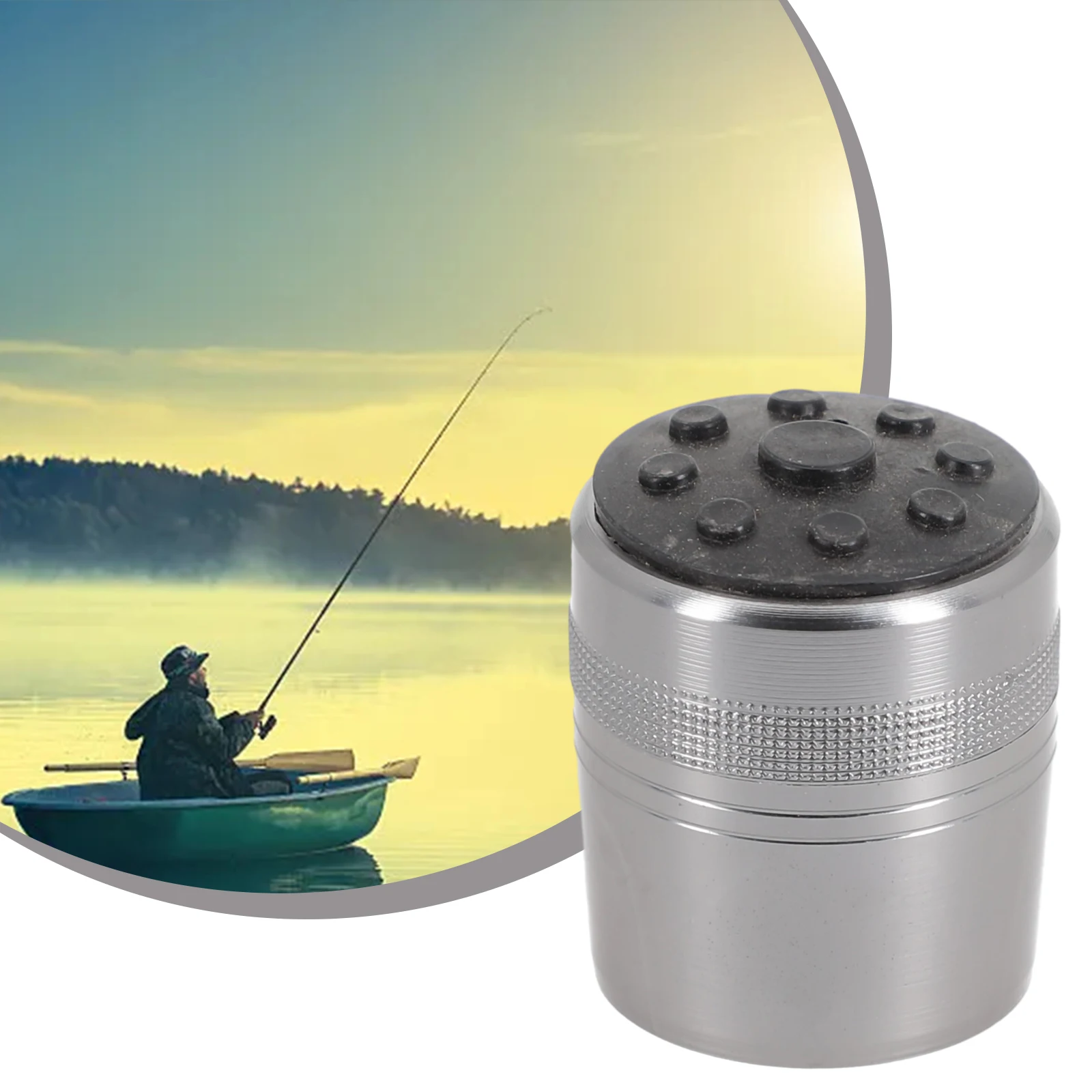 

Rust-Resistant Fishing Rod End Cap 15mm-30.5mm Inner Diameter 39mm Height High-Quality Aluminum Alloy Fishing Accessories