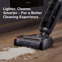 Aspirateur sans fil ILIFE W90 Pro, serpillière humide et sèche, aspiration de 7000 Pa, nettoyage automatique à une touche, laveur de sols, écran LED, grand réservoir d'eau double, version améliorée du W90 2