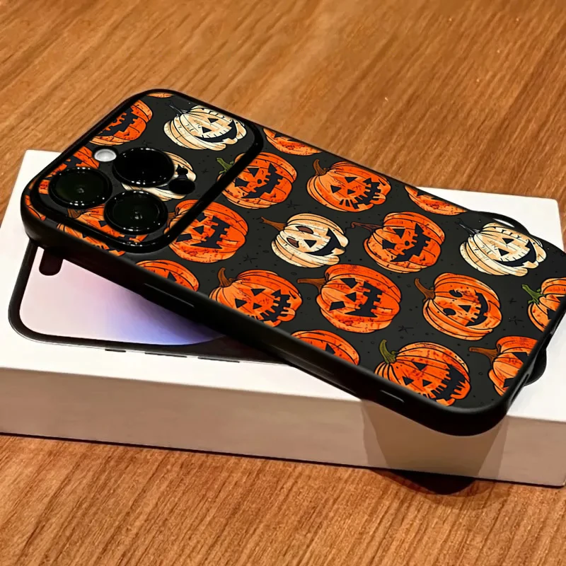 Adorable Cartoon Halloween Pumpkin Phone Case