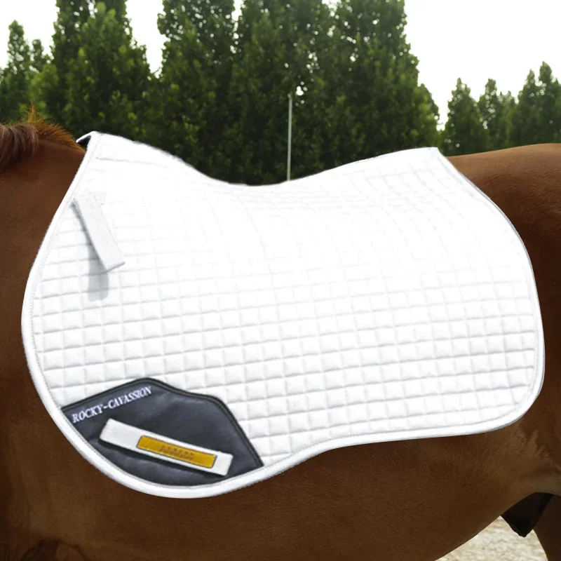 Equestrian Sweat Absorbent Pad 3D Sweat Absorbing Saddle Pad Comfort Shock Absorption Horse Equipment
