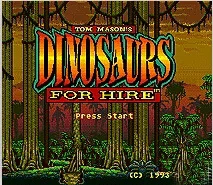 Dinosauri A Noleggio Scheda Di Gioco Md A 16 Bit Per Console Sega Megadrive Genesis A 16 Bit