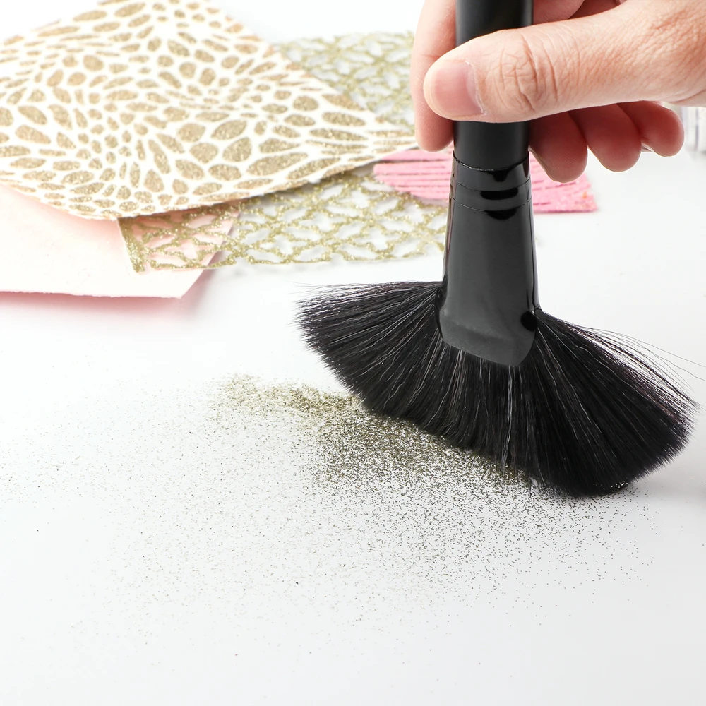 Soft Surface Sweep Brush Painting Brushes Wood Long Hands for Card Making Acrylic Watercolor Ink Gouache Oil Painting Canvas