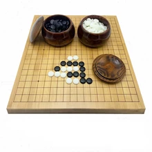 

High Quality Go Chess Portable Decoration Board Games For Children Go Chess Weiqi Wood Board Scacchiera Chess Set Luxury