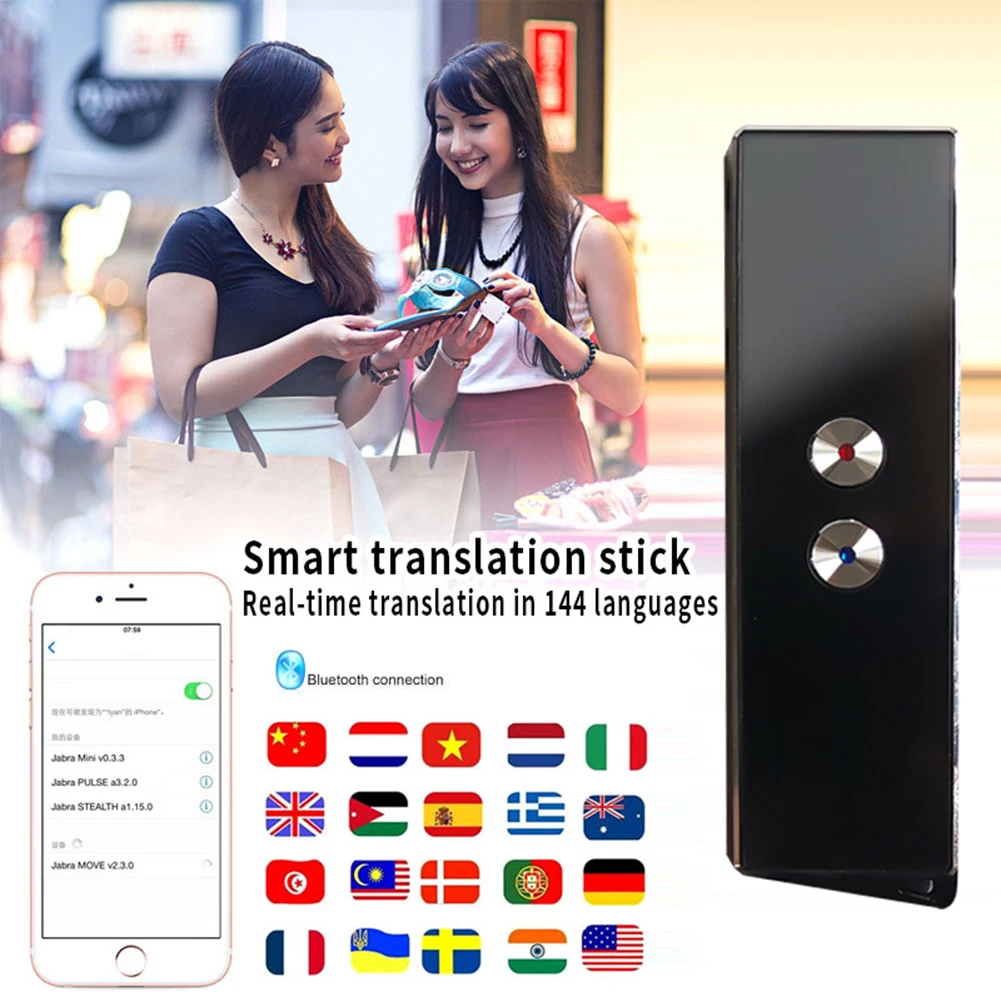 X9 Language Translator 144 Languages Voice Translation Device High Accuracy Portable Translator Pocket Dictionary