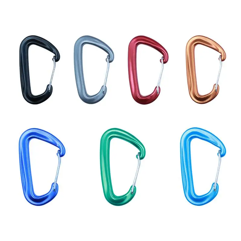 

Mountaineering Buckle Outdoor Camping Multifunctional Tool Small Carabiner Clips Keychain Fishing Mountain Climbing Acessories