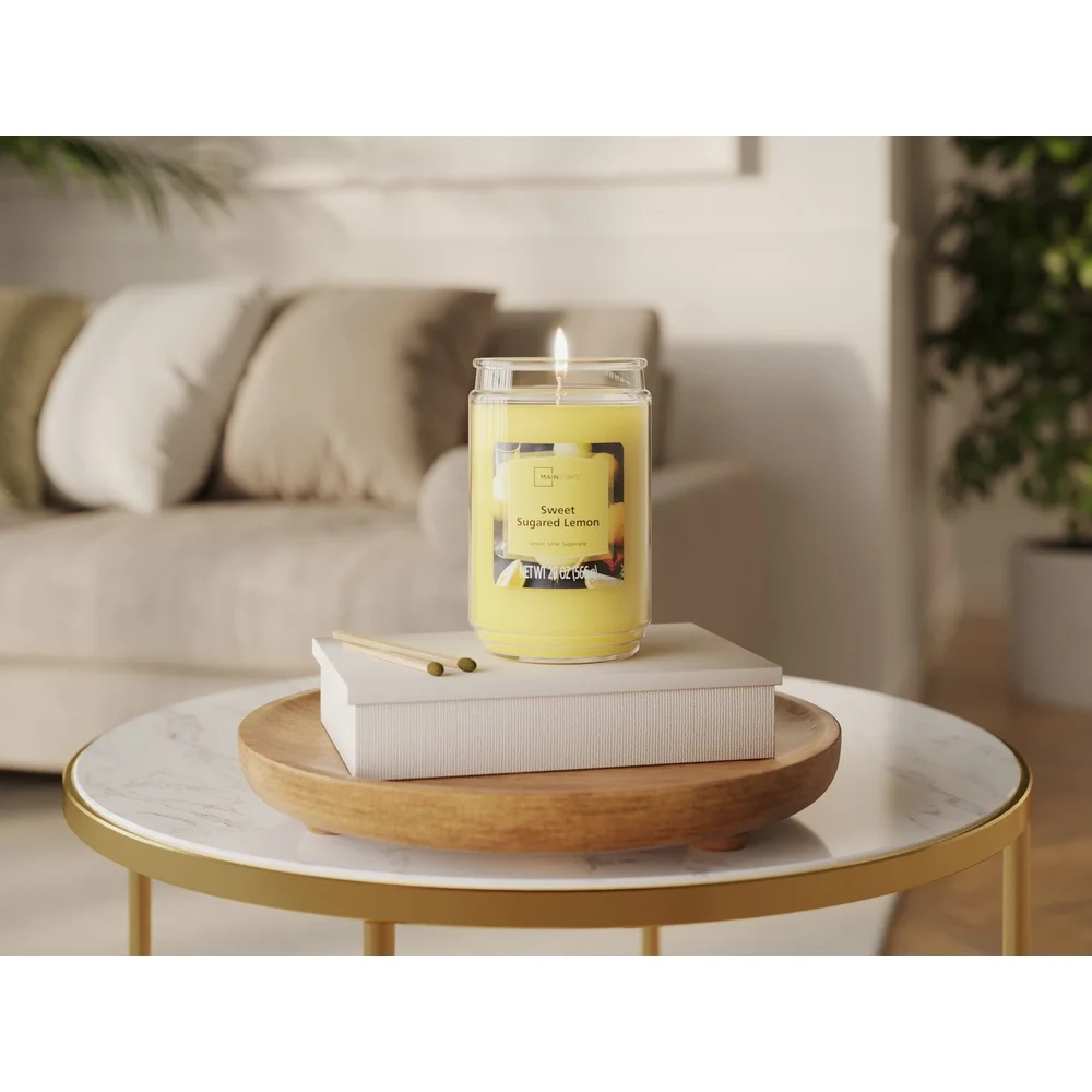 Sugared Lemon Candle 6