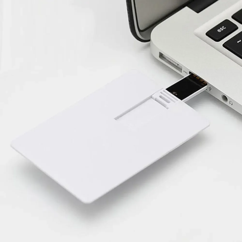 10/50/100개/세트 무료 맞춤형 로고 신용카드형 4GB 펜 드라이브 8GB 16GB 32GB USB 스틱 플래시 드라이브 1GB 2GB 썸 드라이브 선물용