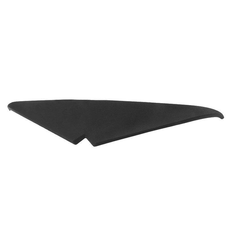Motorcycle Headlight Trim Headlamp Eyebrow Eyelid Sticker Decoration Upper Tip Cover Visor Accent For Harley Road Glides 15-up