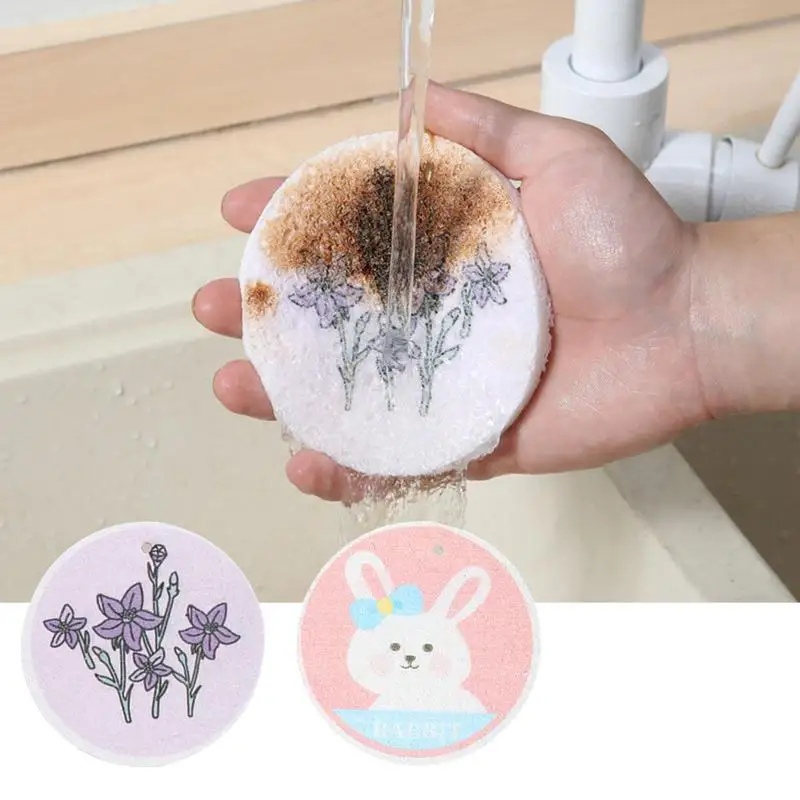 

Kitchen Cleaning Sponge For Dishes Cleaning Sponge Dish Washing Kitchen Cleaner Sponges Compressed Scouring Pads For Bowl Plates