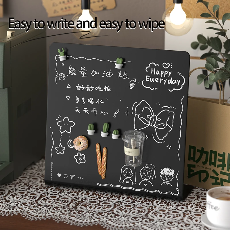 Display Chalkboards Mini Chalkboard Tabletop Decor Chalkboard Tags Food Signs Multifunctional Drawing