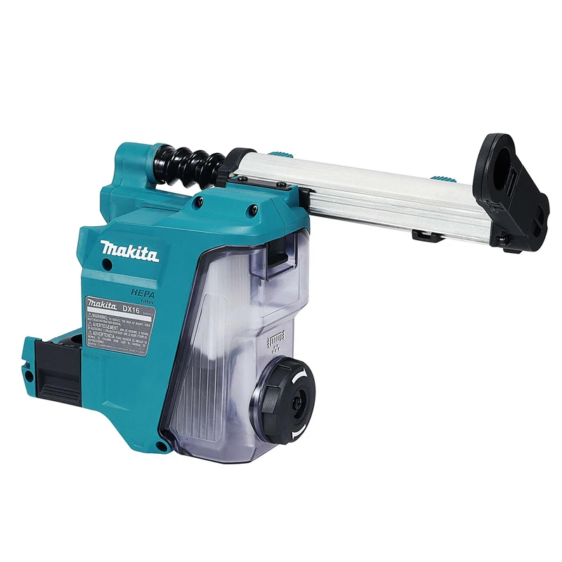 Makita DX16 sistema di estrazione della polvere filtro HEPA adatto a percussione trapano elettrico martello collettore di polveri automatico per Makita DHR183 - immagine 2