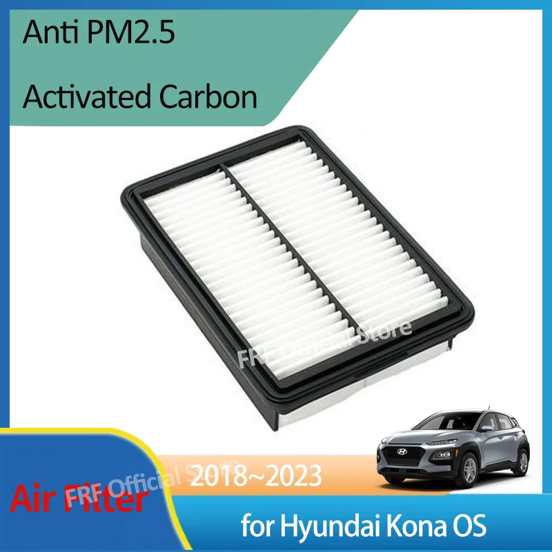 for Hyundai Kona OS Kauai Encino MK1 28113-F0000 Air Filter Element Intake Engine Auto Accessories