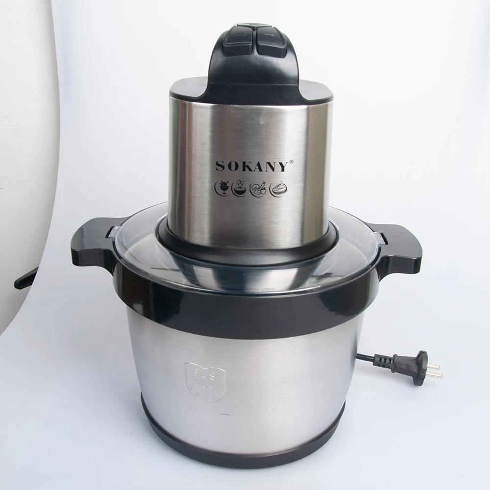 6.5L Food Chopper 1500W Electric Meat Grinder for Kitchen Vegetable Onion Garlic Salad Baby Food Nuts