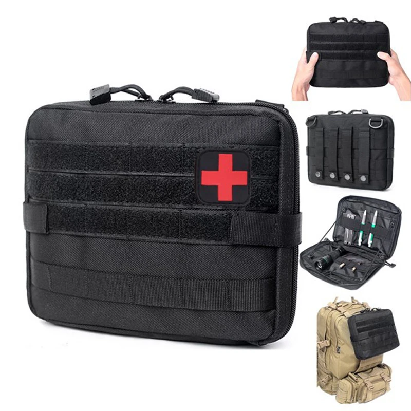 Tactical Molle Tool Belt Organizer Bag First Aid Medic Kit Pouch Utility Pack 