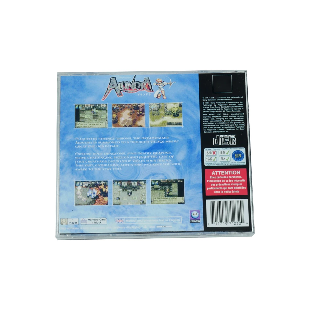 Jeu PS1 Playstation 1 The Adventures of Alundra 2 VF - Jeux vidéo