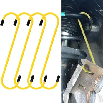 Ganci per pinza freno per auto Ganci per pinza freno per auto Ganci con punte in gomma Strumenti universali per lavori di sospensione dell'asse del cuscinetto del freno