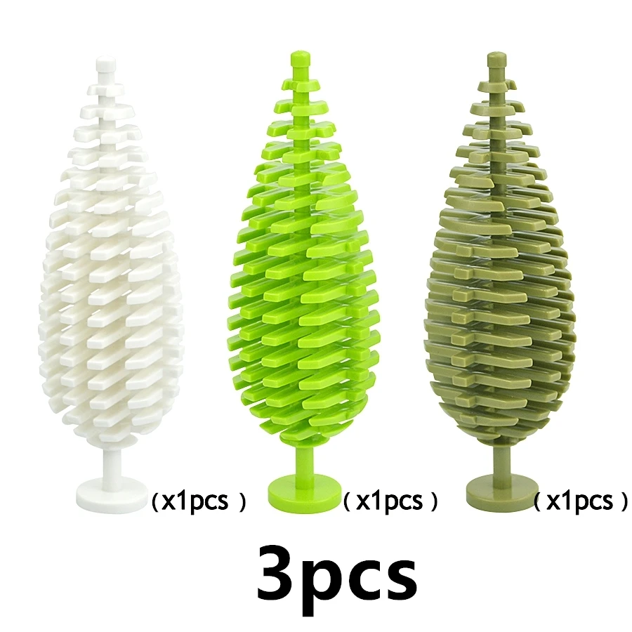 City Friend Creative Building Blocks Set - Plant and Tree Accessories