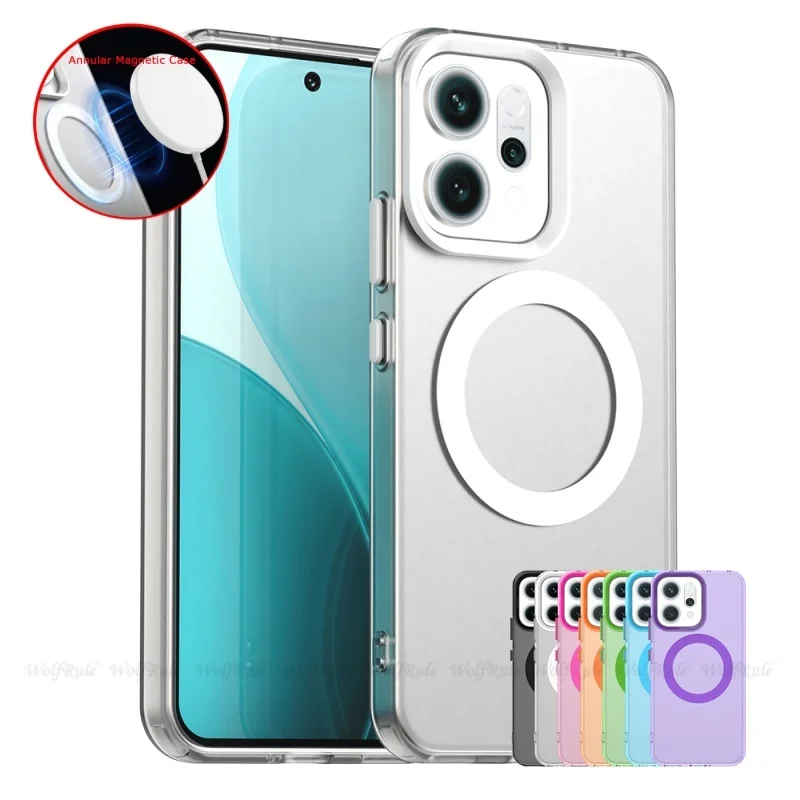 Oppo Reno 14 5G Hoes XINYEXIN Oppo Reno 14 5G Case With Ring Stand, Shockproof Anti-Scratch Matte TPU Case - View #8