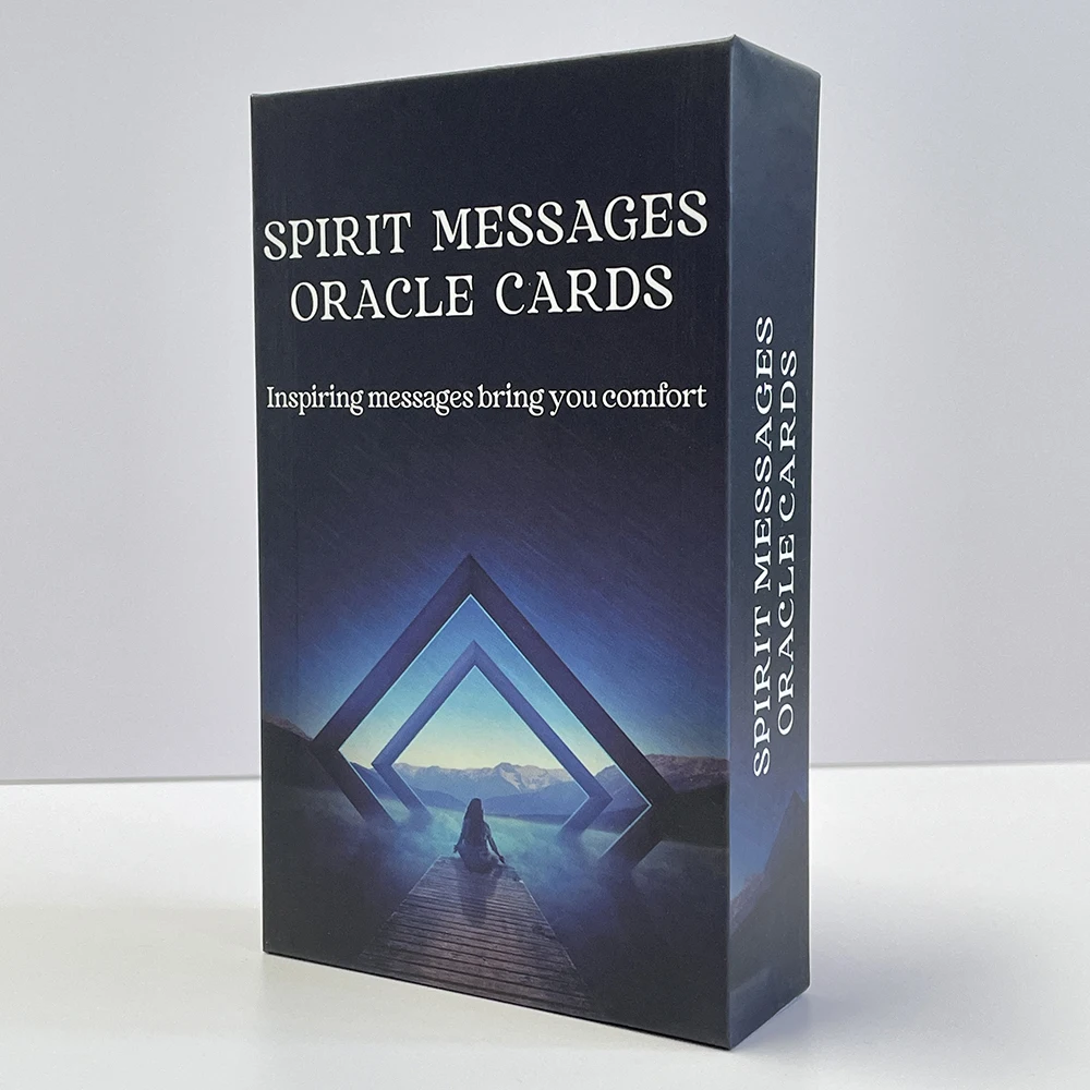 12x7cm Keywords Spirit Message Oracle Cards in Box Tarot Deck English Version Prophet Sturdy Prophecy