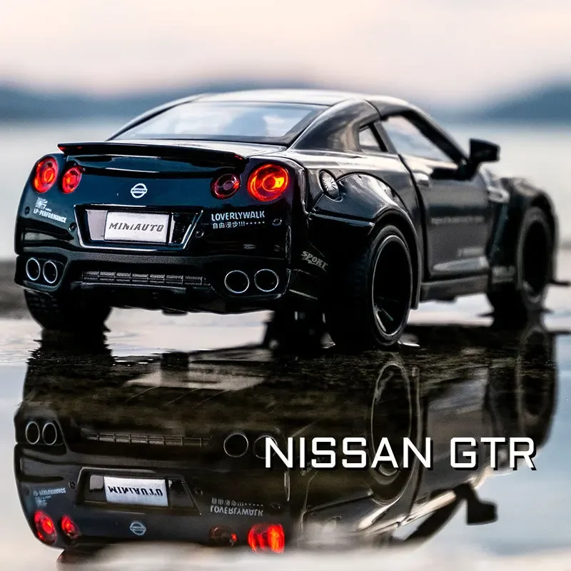 

1:32 NISSAN GTR R35 Race Alloy Car Model Diecasts Vehicles Toy Cars Free Shipping Kid Toys For Children Gifts Boy Toy A297