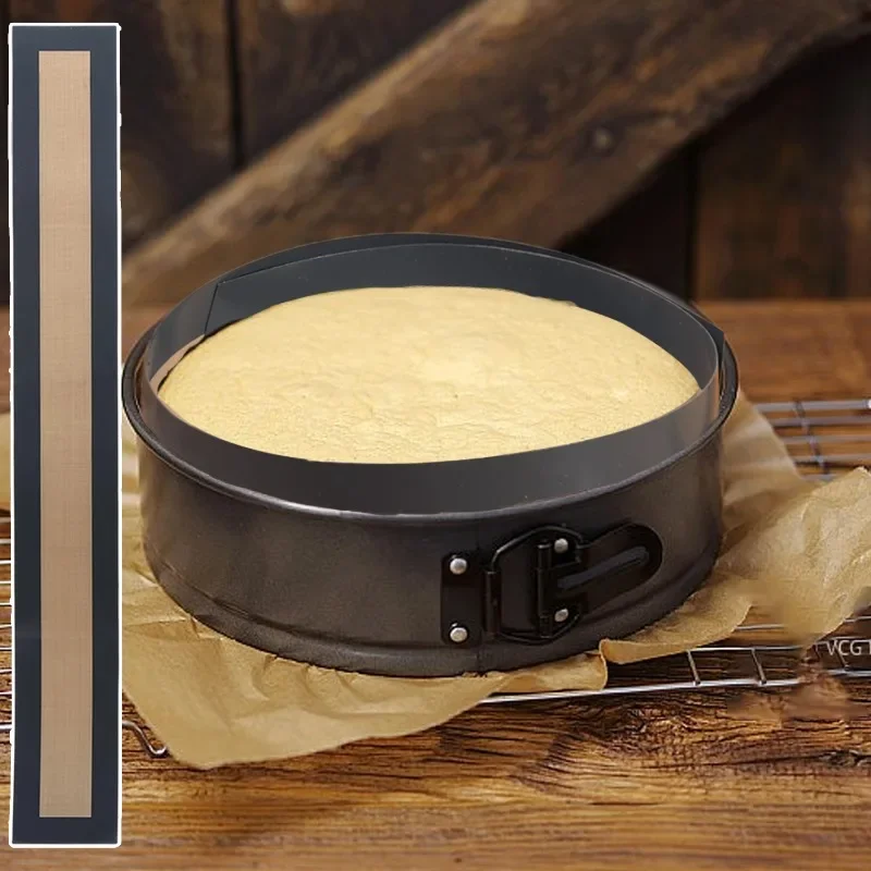 Silikon-Backunterlagen Wiederverwendbare Heißluftfritteuse-Ofenunterlagen Antihaftbeschichtet Lebensmittelsicher Hitzebeständige Kuchen-Pizza-Grillplatten Backmatten – Detail 6