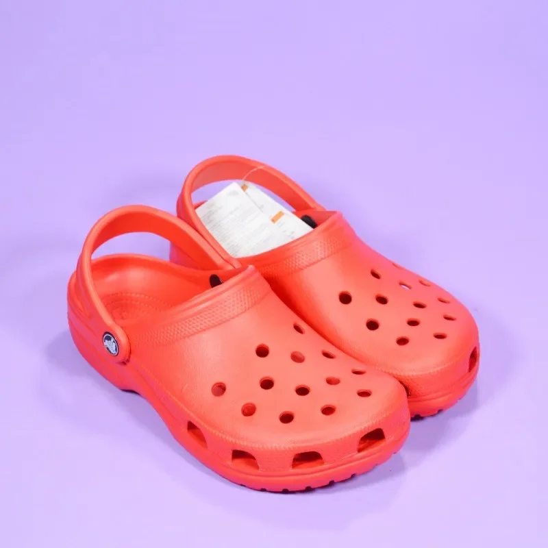 Crocs Slippers New Croc Slippers Waterproof Sandals Summer Outdoor Beach Casual Sandals Non slip Breathable Slippers