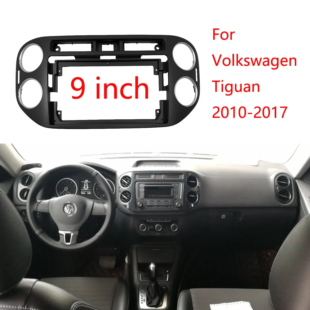  DVD     ,  Ʈ Ľþ г, VW Ƽ ũ ׷ 2010-17   ÷̾, 2Din, 9 ġ