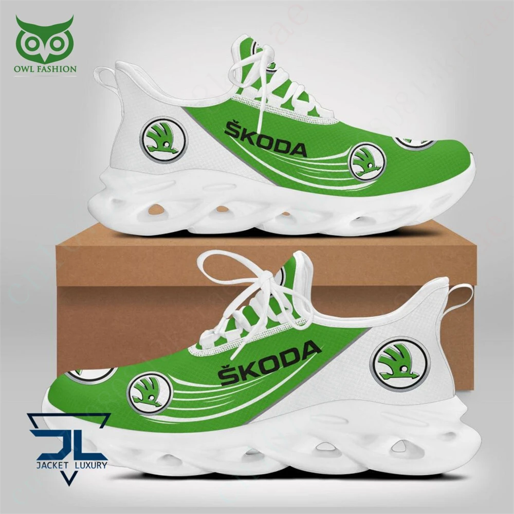 Skoda Men's Sneakers Unisex Shoes Lightweight Comfortable Male Sneakers Big Size Casual Original Tennis Sports Shoes For Men