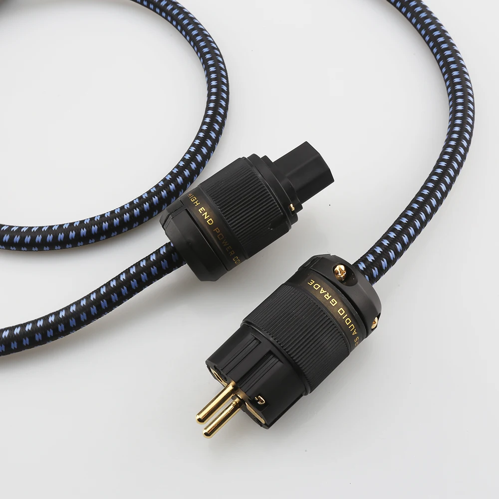 P25 Audiocrast OFC  Ʈ Schuko  ڵ ̺ HIFI EU ÷ AC  ̺ CD Ʃ   Audiophile