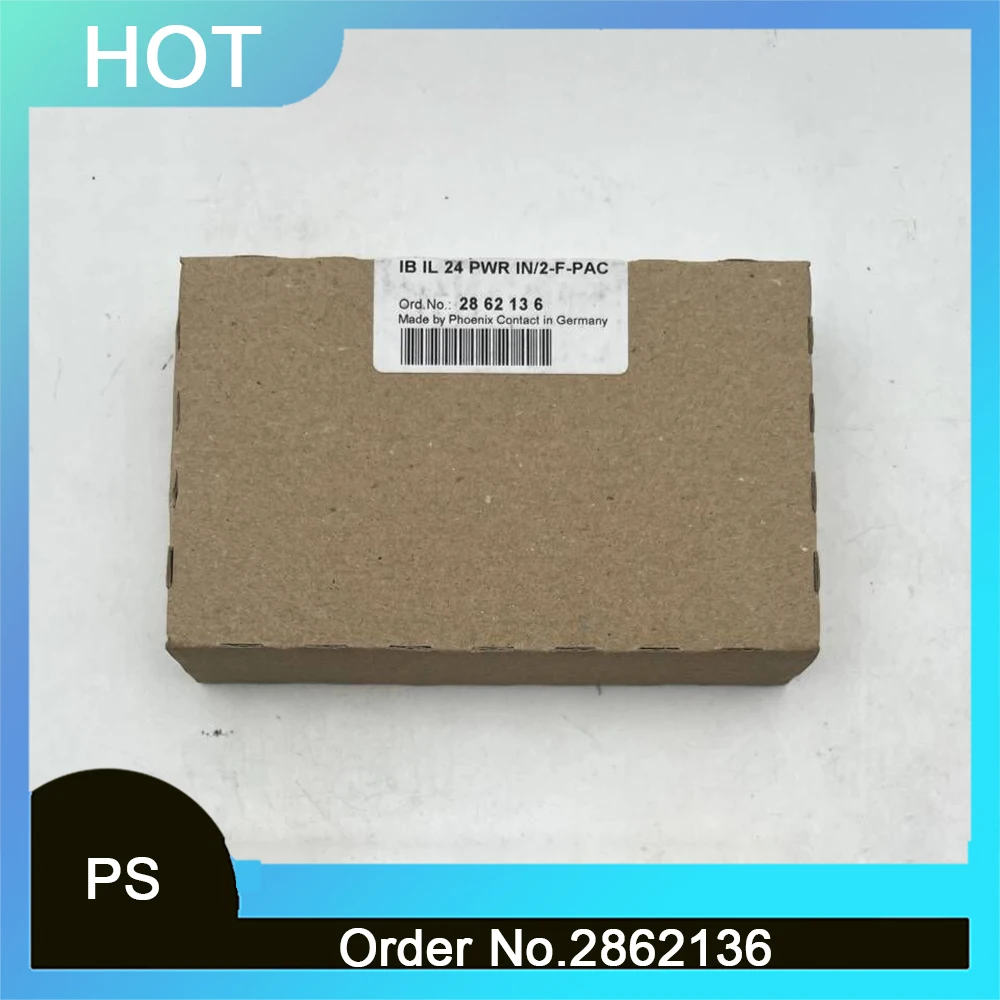 2862136 For Phoenix Power Supply IB IL 24 PWR IN/2-F-PAC 2 2862136 For Phoenix Power Supply IB IL 24 PWR IN 2 F PAC