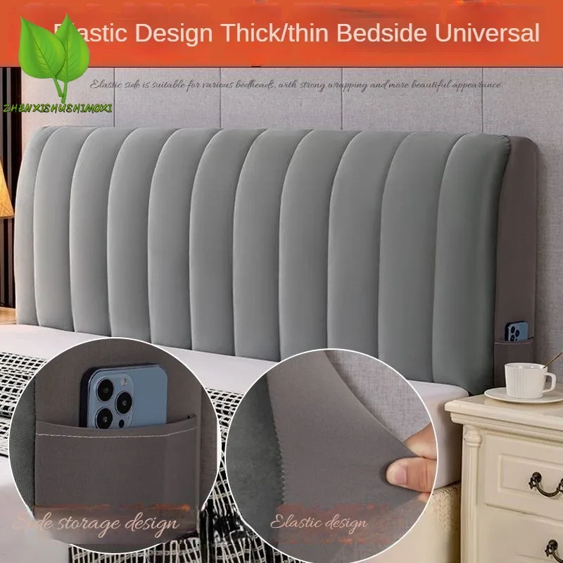 Bed Headboard Cover Universal Bed Headboard Backrest Protector Dust Cover