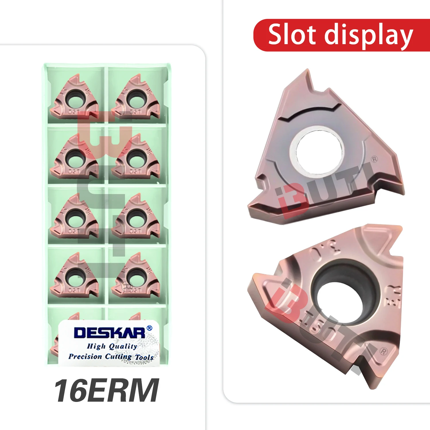 16ERM 16IRM 1.0 ISO AG55 AG60 11W 14W LF6118 DESKAR 100% 오리지널 프레스드 스레드 블레이드 스테인리스 스틸 드라이버 그레인 인서트