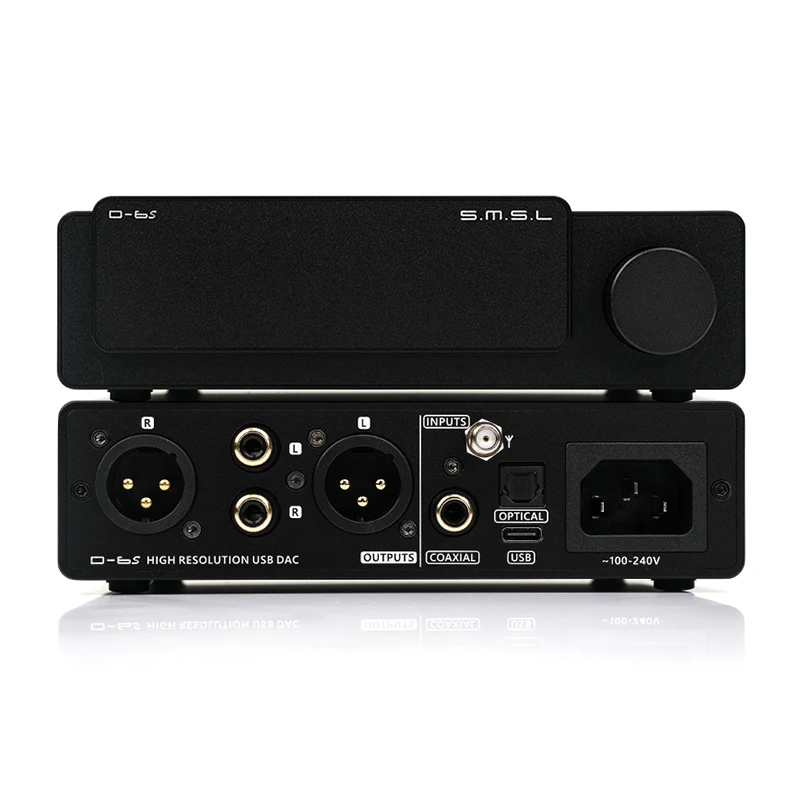 SMSL D6S D-6S ES9039Q2Mチップ搭載 MQA DAC デジタルオーディオ