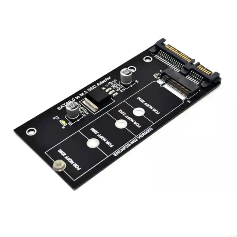 P9JB M.2 to SATA3 NGFFs SSDs Converters Card for 6Gbps Fast Speed Data Transfer for PC and Laptops