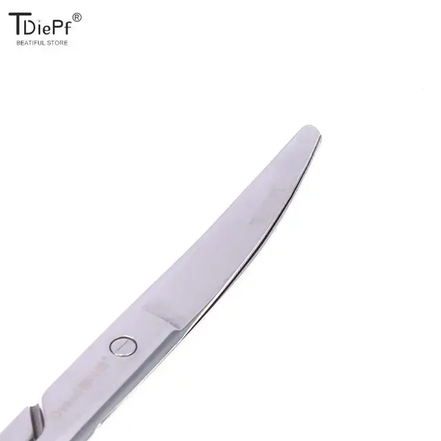 1PC Ostomy Bags Scissors Round Head Curved Design for Prevent