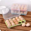 Refrigerator Egg Storage Box Compartment Storage Egg Rack Support Egg Grid Tool Can Be Superimposed with Lid Egg Box 1