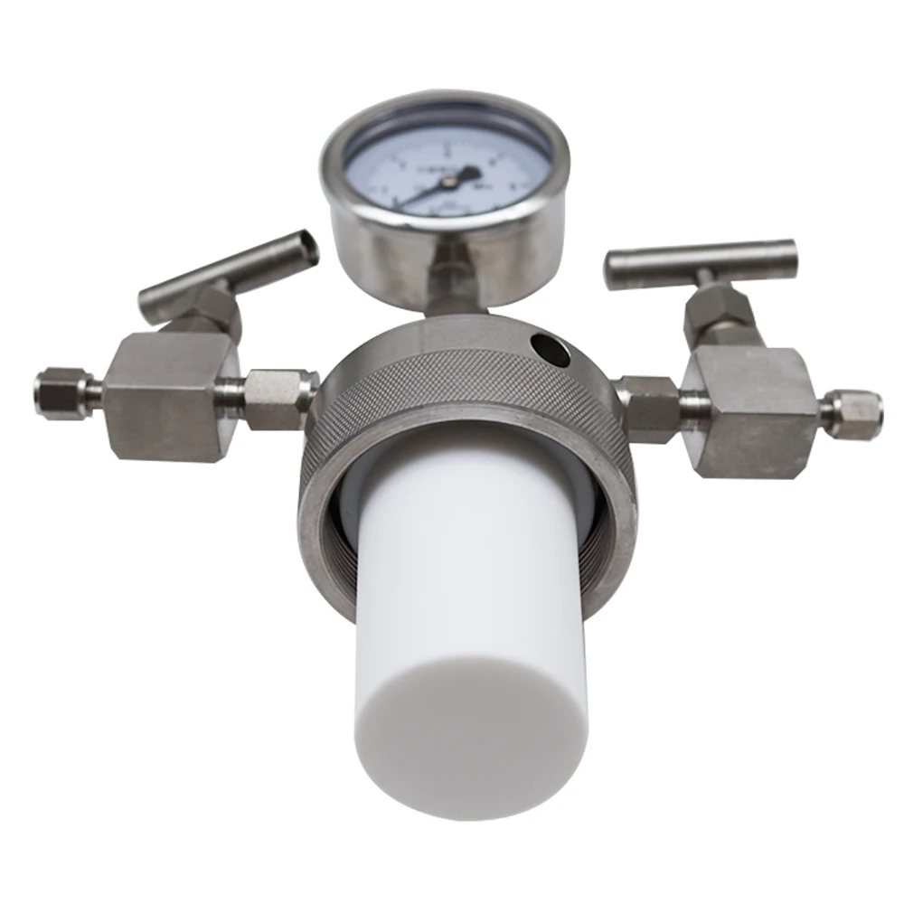 The Reactor Of Hydrothermal Synthesis Autoclave Can Connect Hydrogen With PTFE L