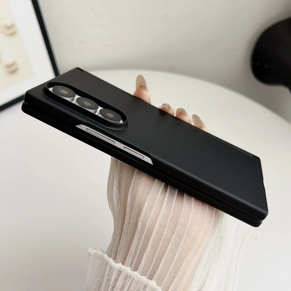 Matte Slim Shockproof Hinge Phone Case with Durable Connection Cover