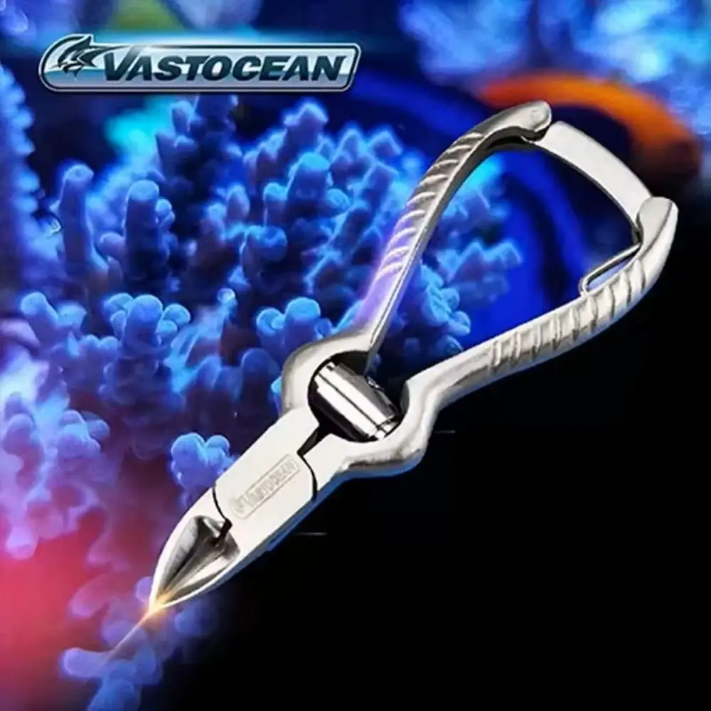 VASTOCEAN SPS Aquarium Straight Coral Plant Pliers Scissors Stainless Steel Fish Reef Tank Cleaning Tools Cutter Clipper