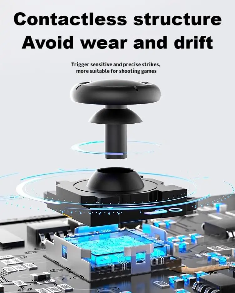 Hall Joystick Drift Original Joystick For Nintendo OLED Gaming Console Lite Handheld AOLION for Switch Joycon joystick replacement arcade joystick game joystick joystick module