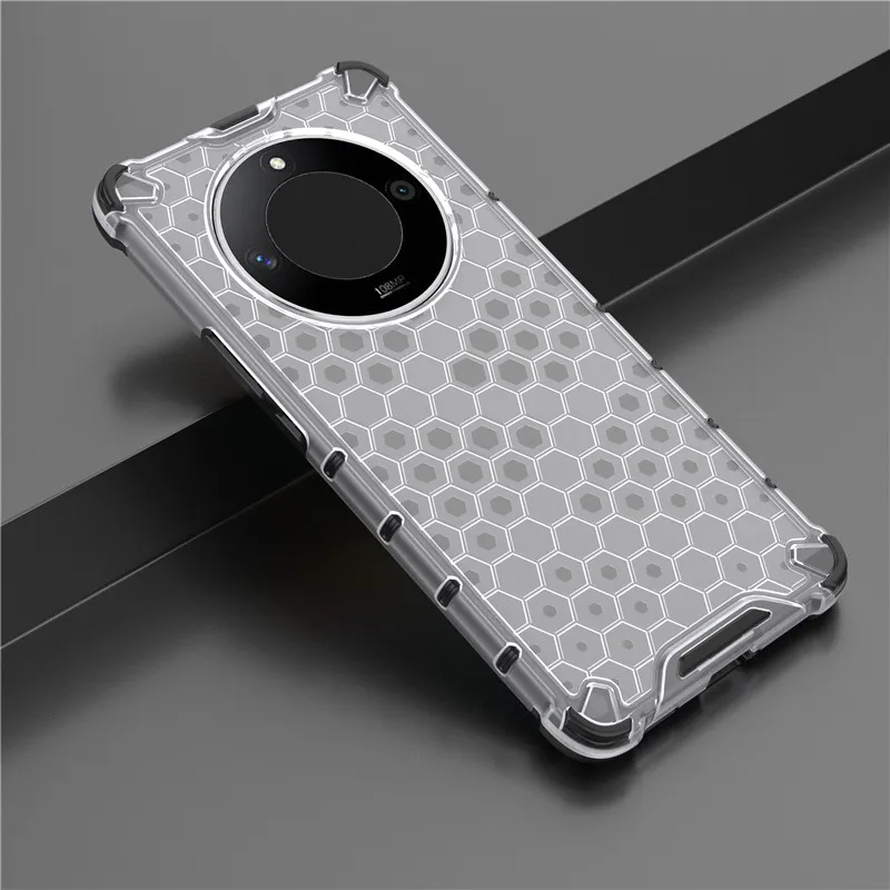Shockproof Honeycomb Hard PC Protection Bumper Case - 6.78 inch