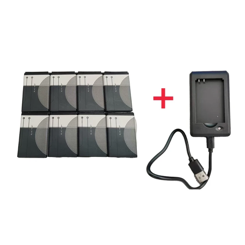 8PCS with charger