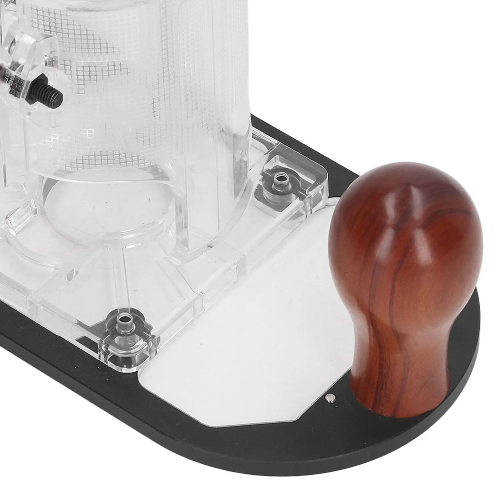 Transparent Protective Base for Woodworking Router Trimmer-DIY Power Tool Accessory