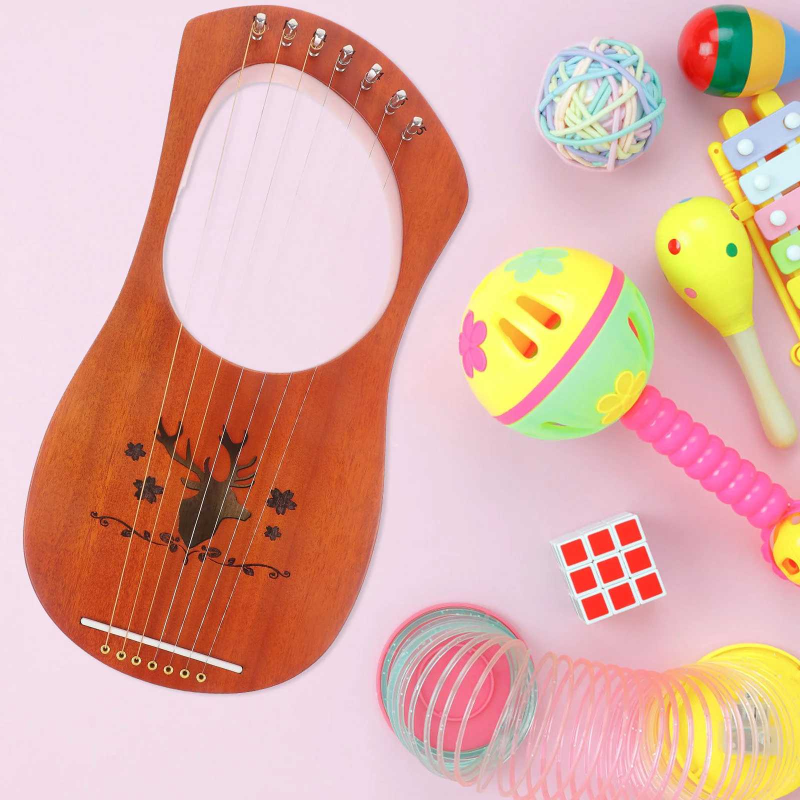 

Инструмент Lyre, детские подарки для чулок, игрушка, детская арфа в старинном стиле