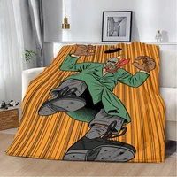 Rapper MF DOOM Hot Singer Printed Blanket Picnic Blankets Warm Blanket Soft and Comfortable Blanket Home Travel Birthday Gift 1
