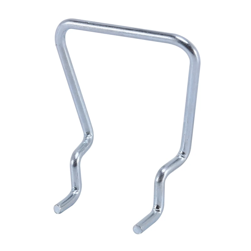 Kaxofang 30Pcs Pegboard Plier Holders Steel Double Loop Pegboard Hooks Accessories Shelving Display Hooks for Store 