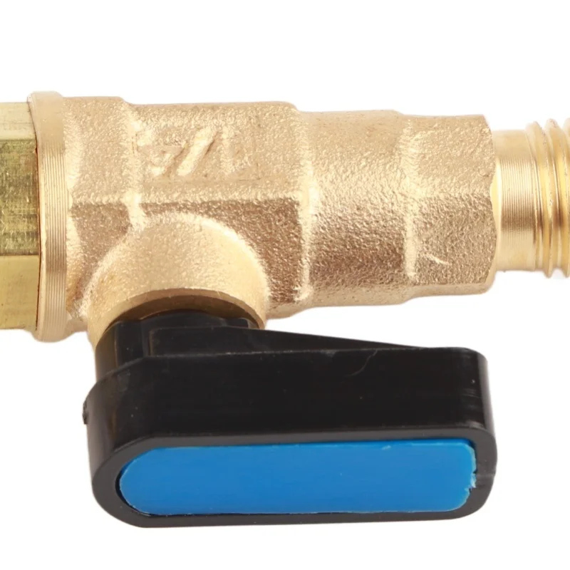 1/4 SAE 불소 볼 밸브 냉매 제어 피팅 어댑터 (에어컨 냉장고 공구용)