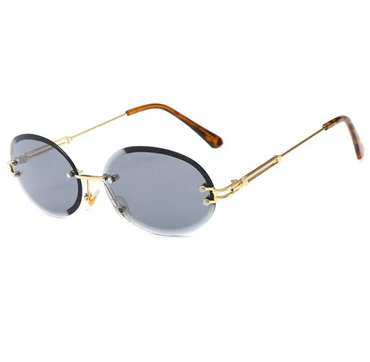 

Новинка 2024, модные солнцезащитные очки для мужчин и женщин, солнцезащитные очки в металлической оправе с черными линзами, очки для вождения, UV400 A81